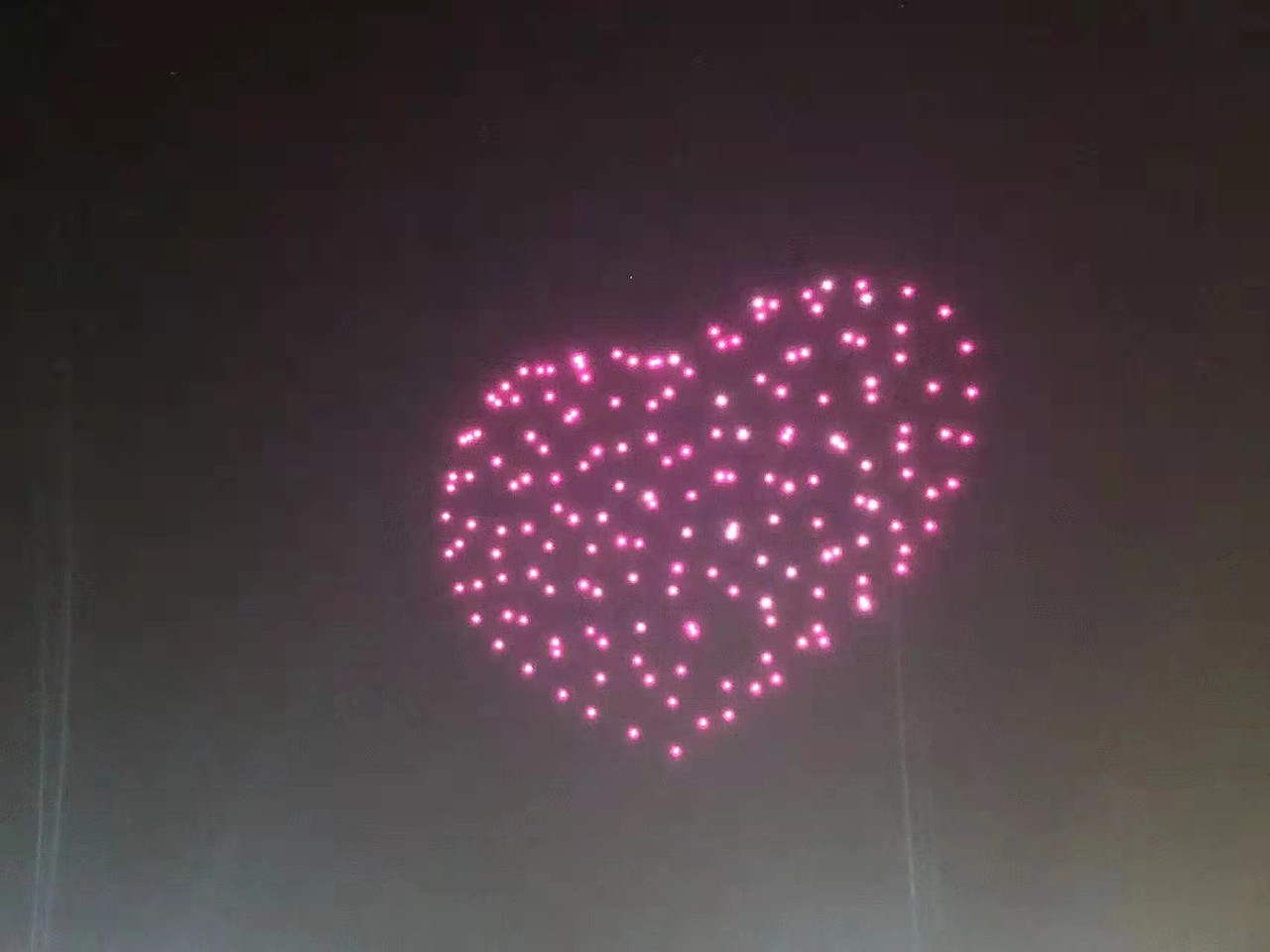 个人表白无人机表演秀