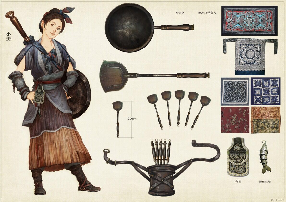 黑焰参与电影《万万没想到》人物造型,道具,陈设