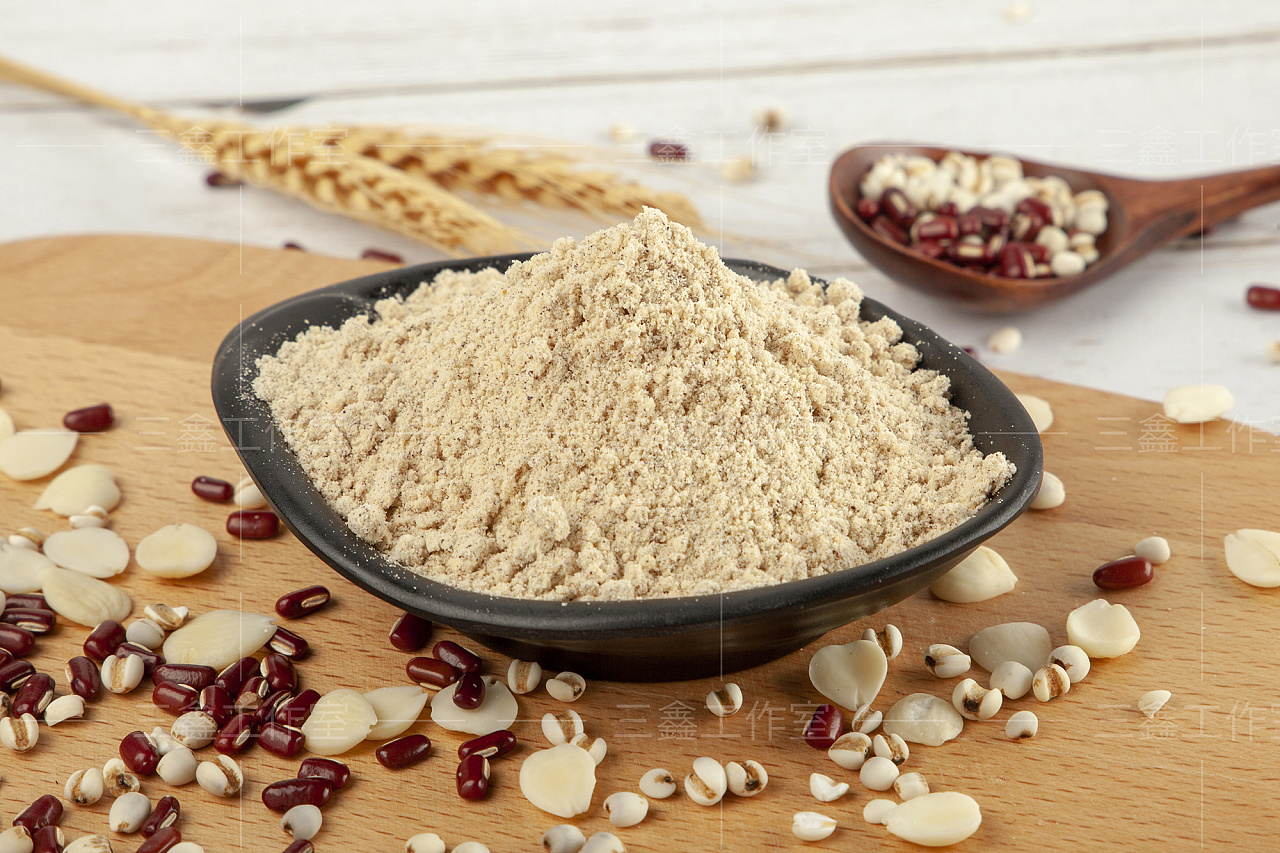 【食品拍摄】红豆薏仁杏仁粉静物拍摄 淘宝产品拍照