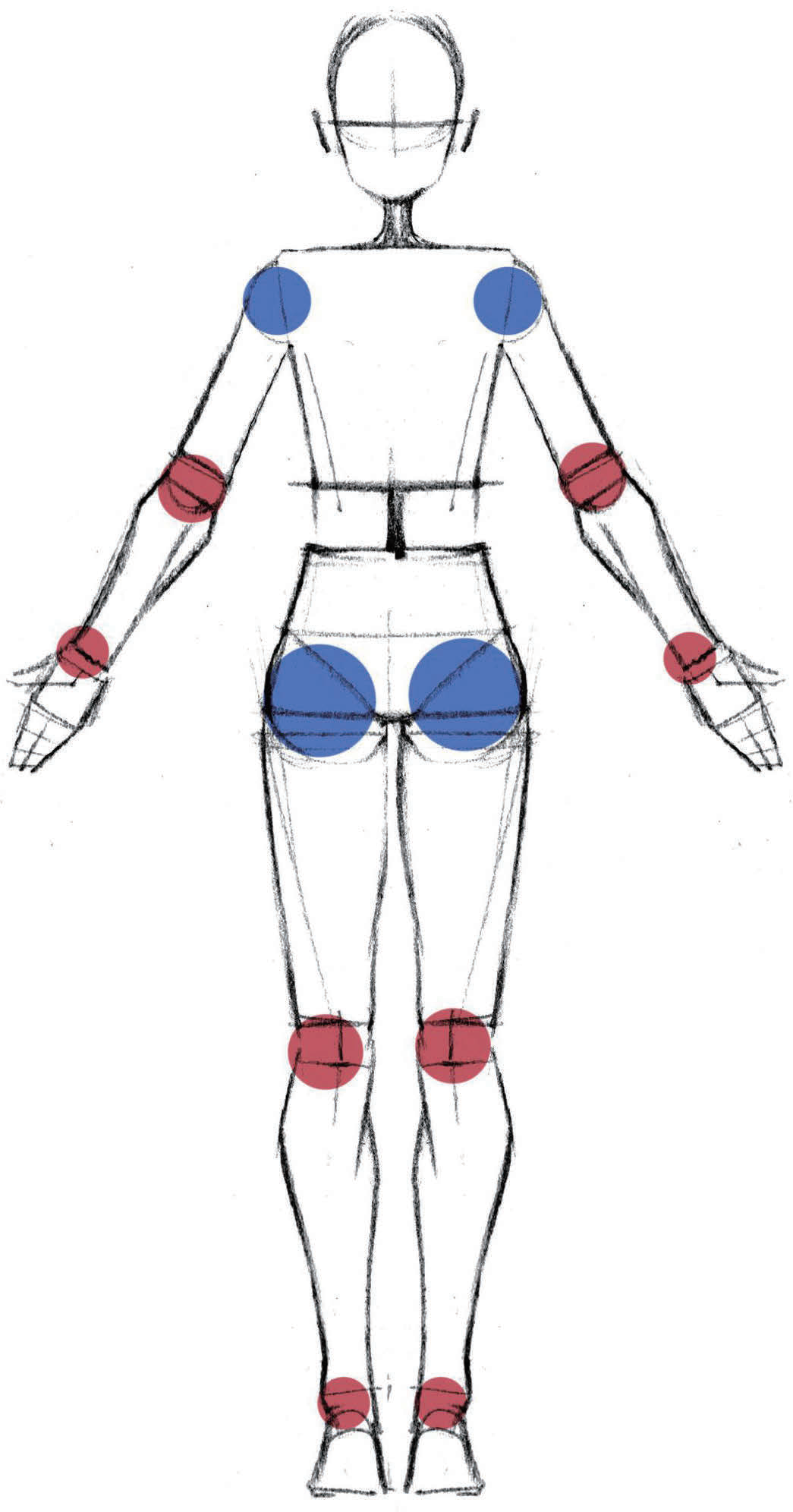 绝了这些纸片人太有意思了内附人体动态造型合集
