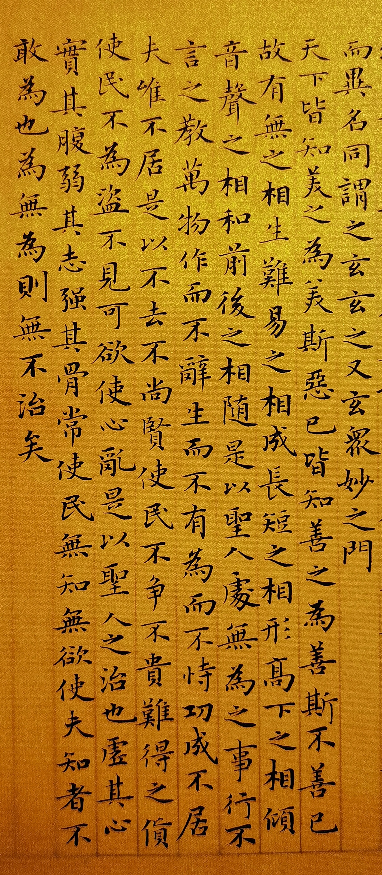 仰颐堂小楷字课 二 临摹元代赵孟頫 老子《道德经》