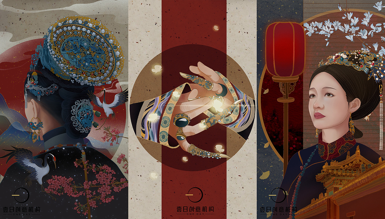 ipad绘画•如懿传（图ZMjQ0NTM1MjAw） - 商业插画 - 站酷设计师叫我陈森林原创素材 - 站酷ZCOOL