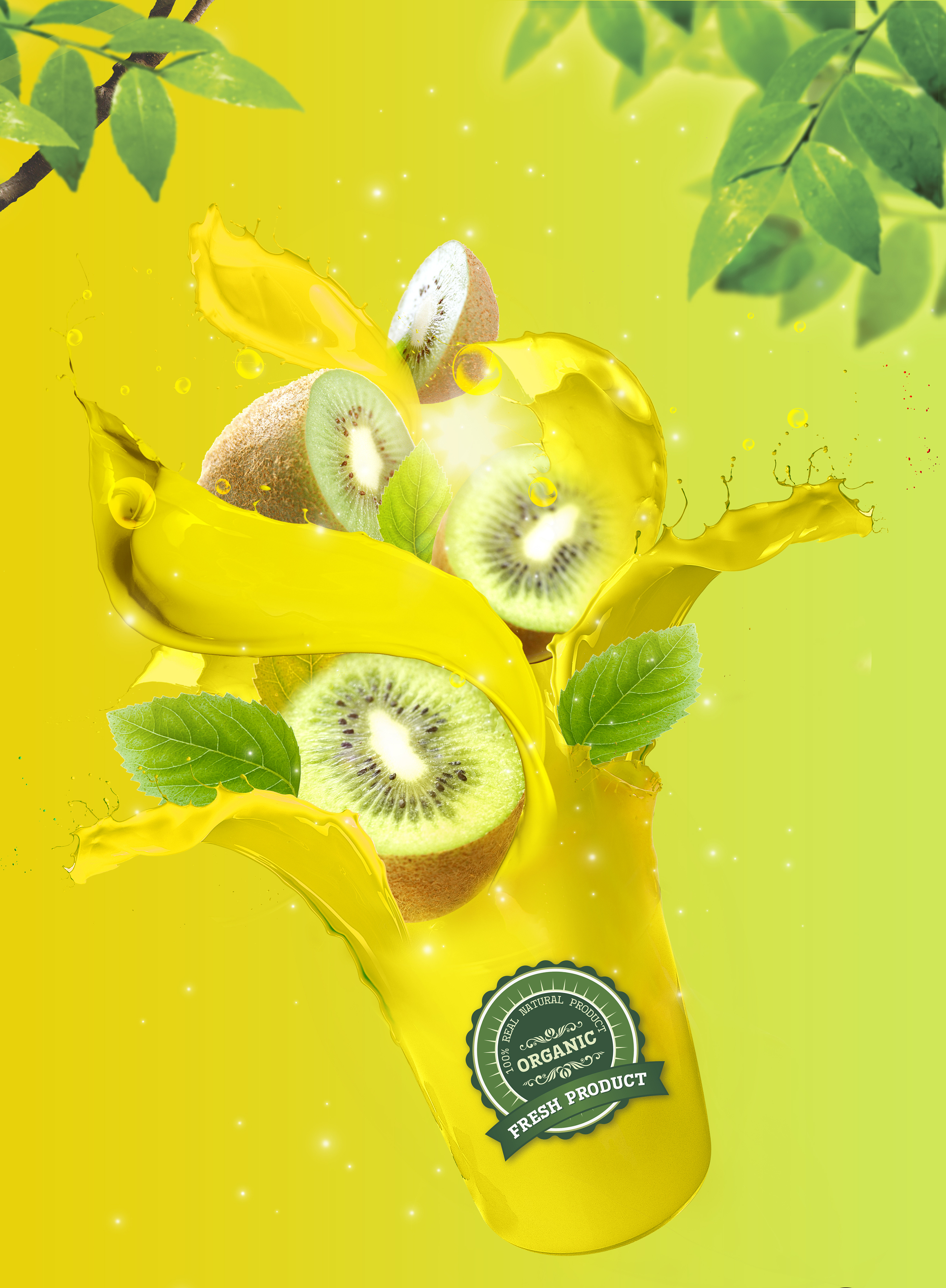 果汁饮料-个人练习|平面|海报|神探赵小磊 - 原创作品 - 站酷 (zcool)