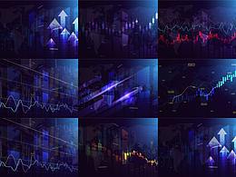 商務(wù)科技金融證券指數(shù)走勢統(tǒng)計數(shù)據(jù)K線背景海報設(shè)計