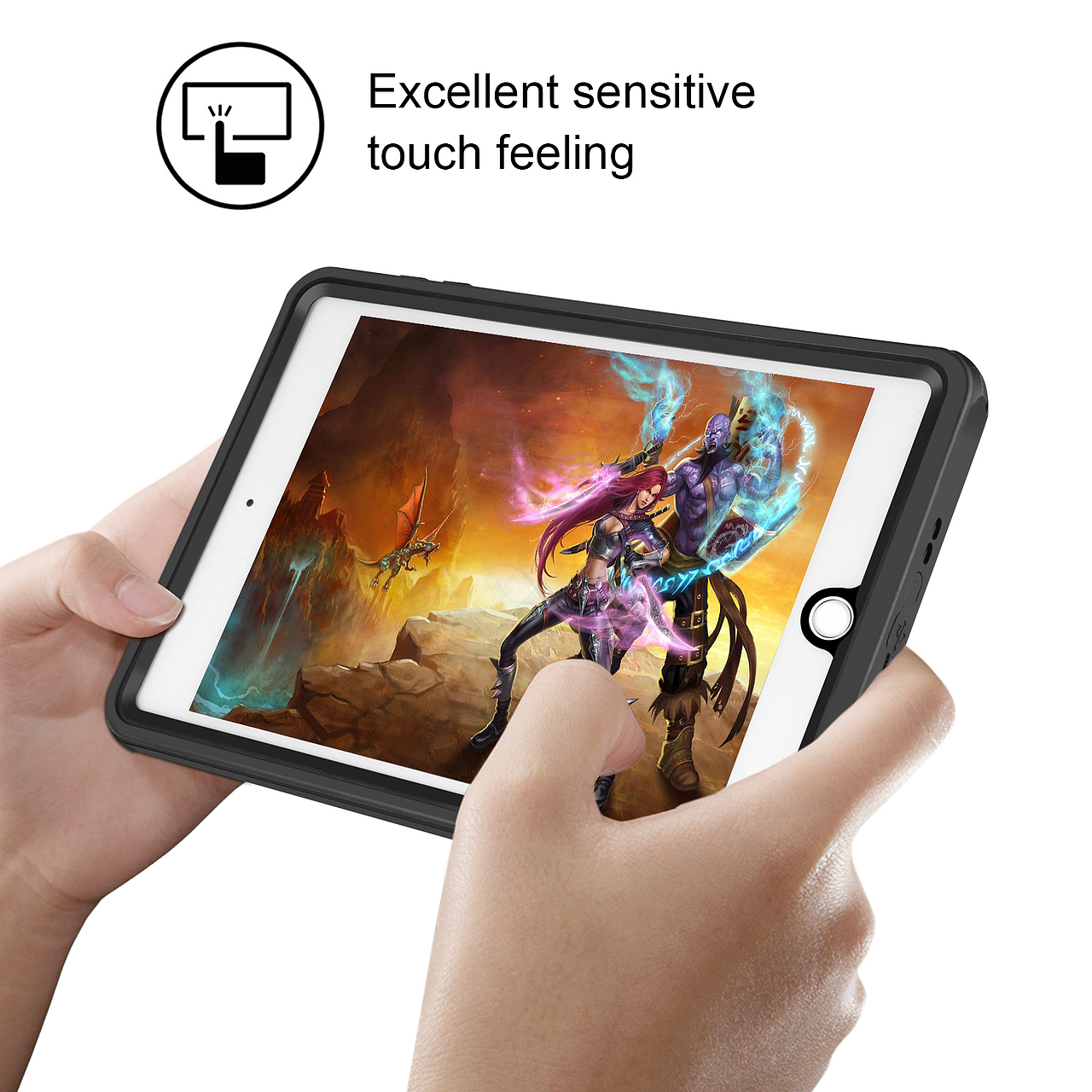 iPad mini 透明壳 拍照 精修 排版