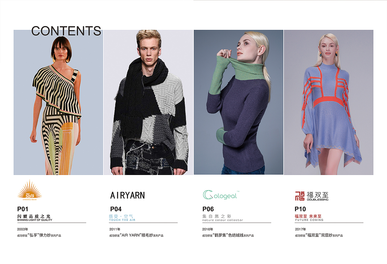 纱线产品宣传册
