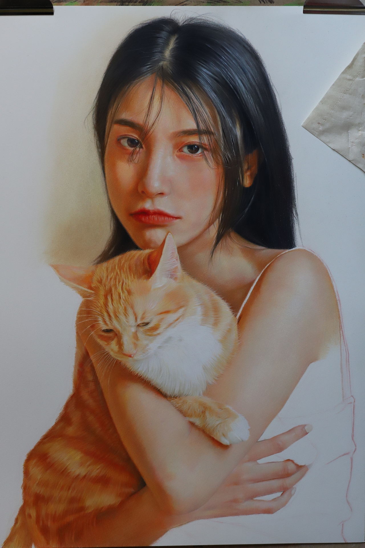 《雯雯和画卷》（图ZMTU1MjgyMzAw） - 绘画 - 站酷设计师lailun安静原创素材 - 站酷ZCOOL