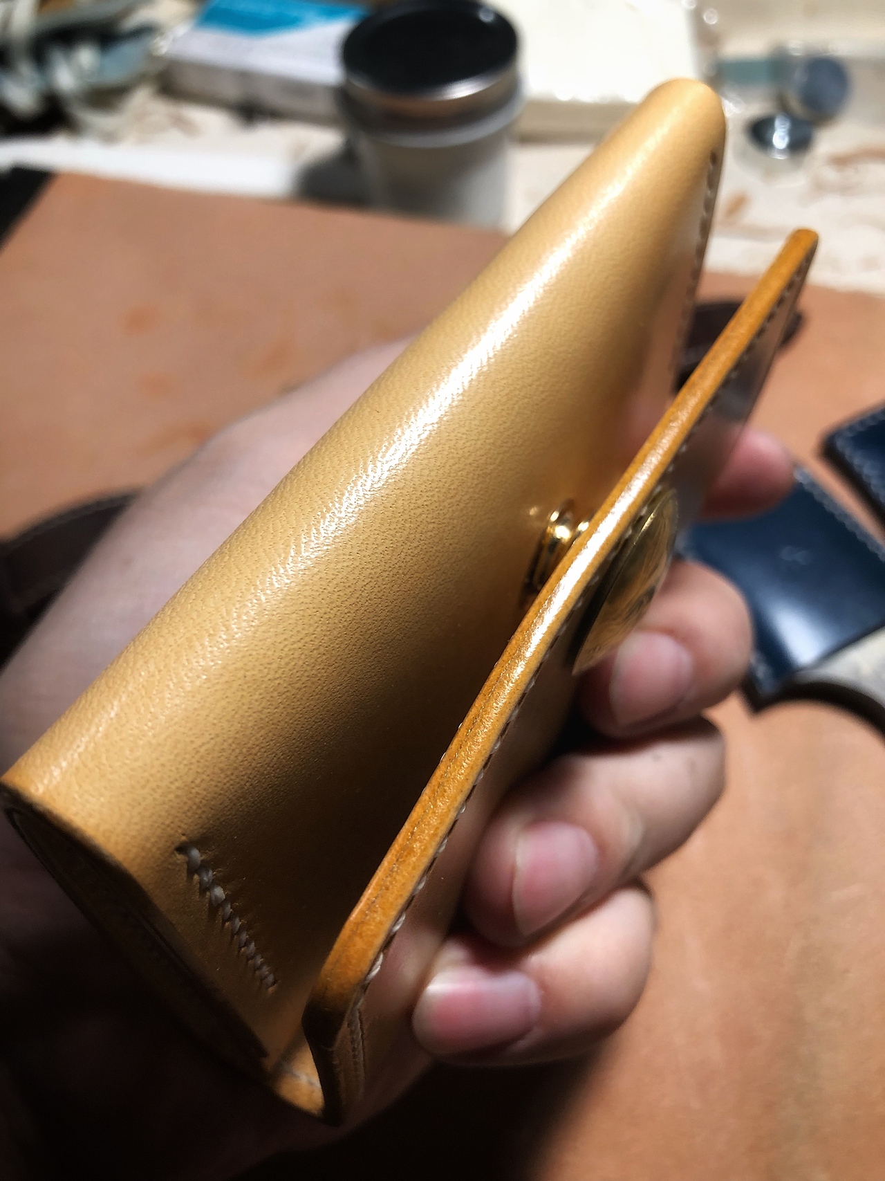 手工皮具 短夹 卡包 护照夹