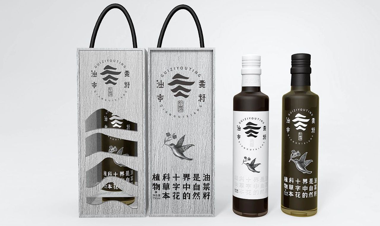 菜籽油产品包装设计（图ZMzI2NDAyNzg0） - 包装 - 站酷设计师思逸品牌创意设计原创素材 - 站酷ZCOOL