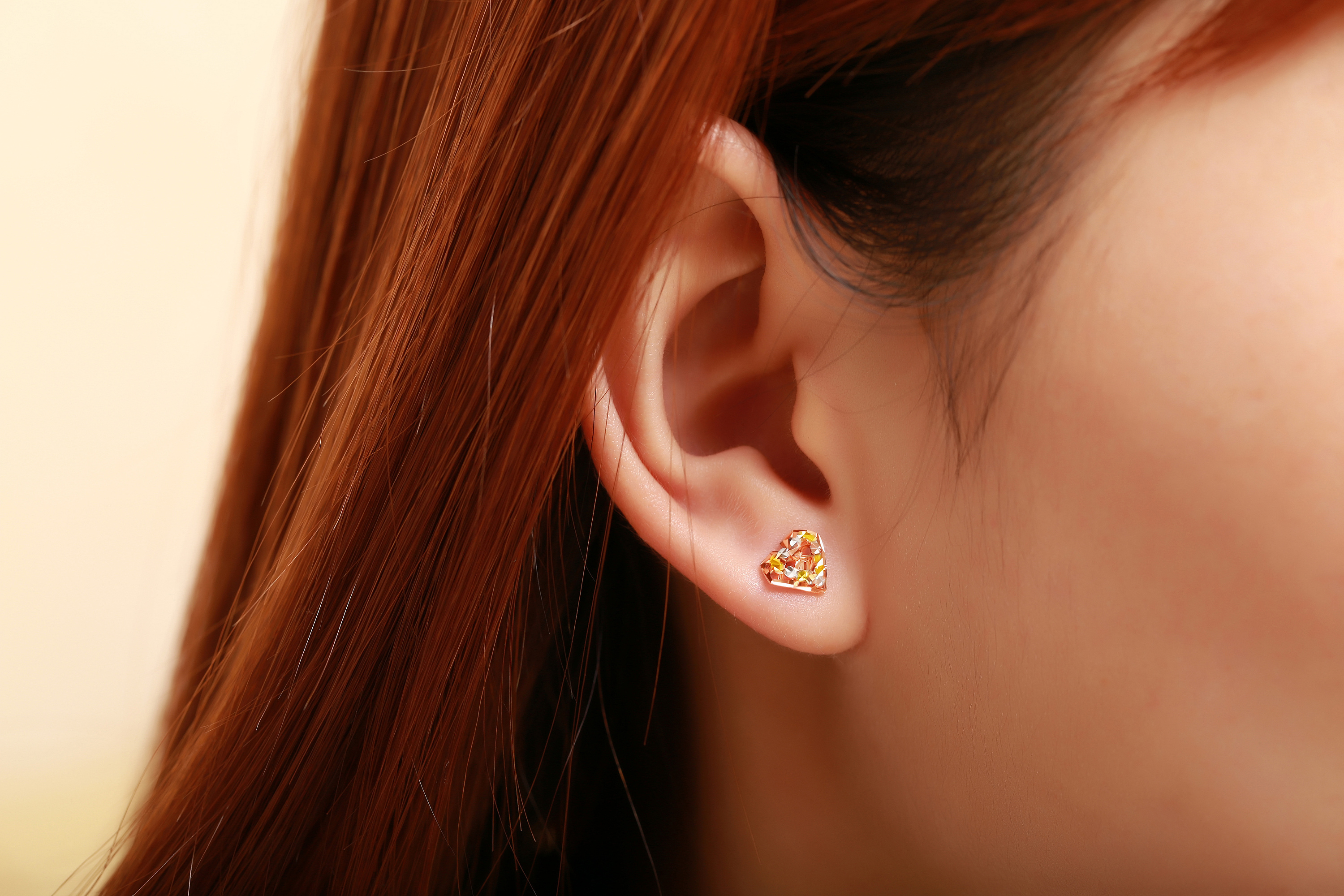 韩国韩版女925纯银耳钉INS光面耳夹耳朵有戏-耳夹耳坠网红耳饰-阿里巴巴
