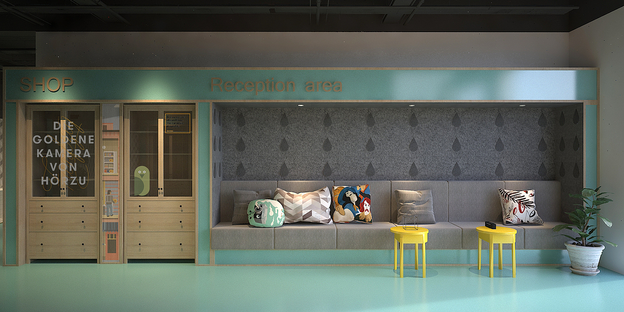 墨点墨少儿艺术空间（图ZODY2NDgxOTI=） - 家装设计 - 站酷设计师或者设计原创素材 - 站酷ZCOOL