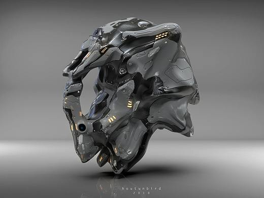 zbrush 硬表面2小时雕刻练习