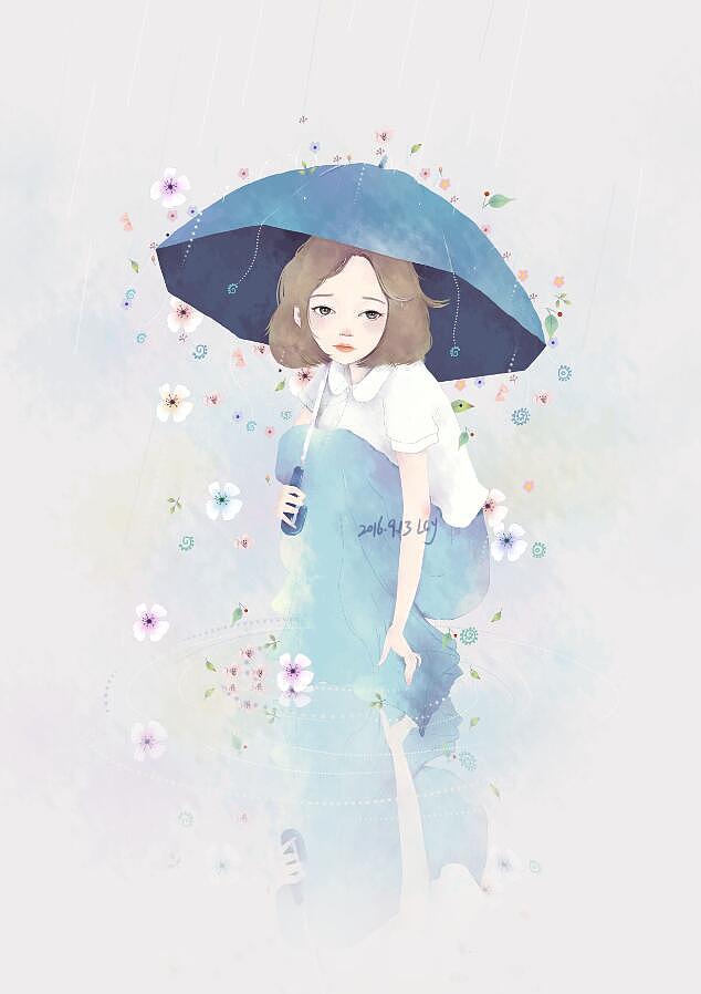 伞（图ZNTg1OTkwNTI=） - 创作习作 - 站酷设计师菜园子lcy原创素材 - 站酷ZCOOL