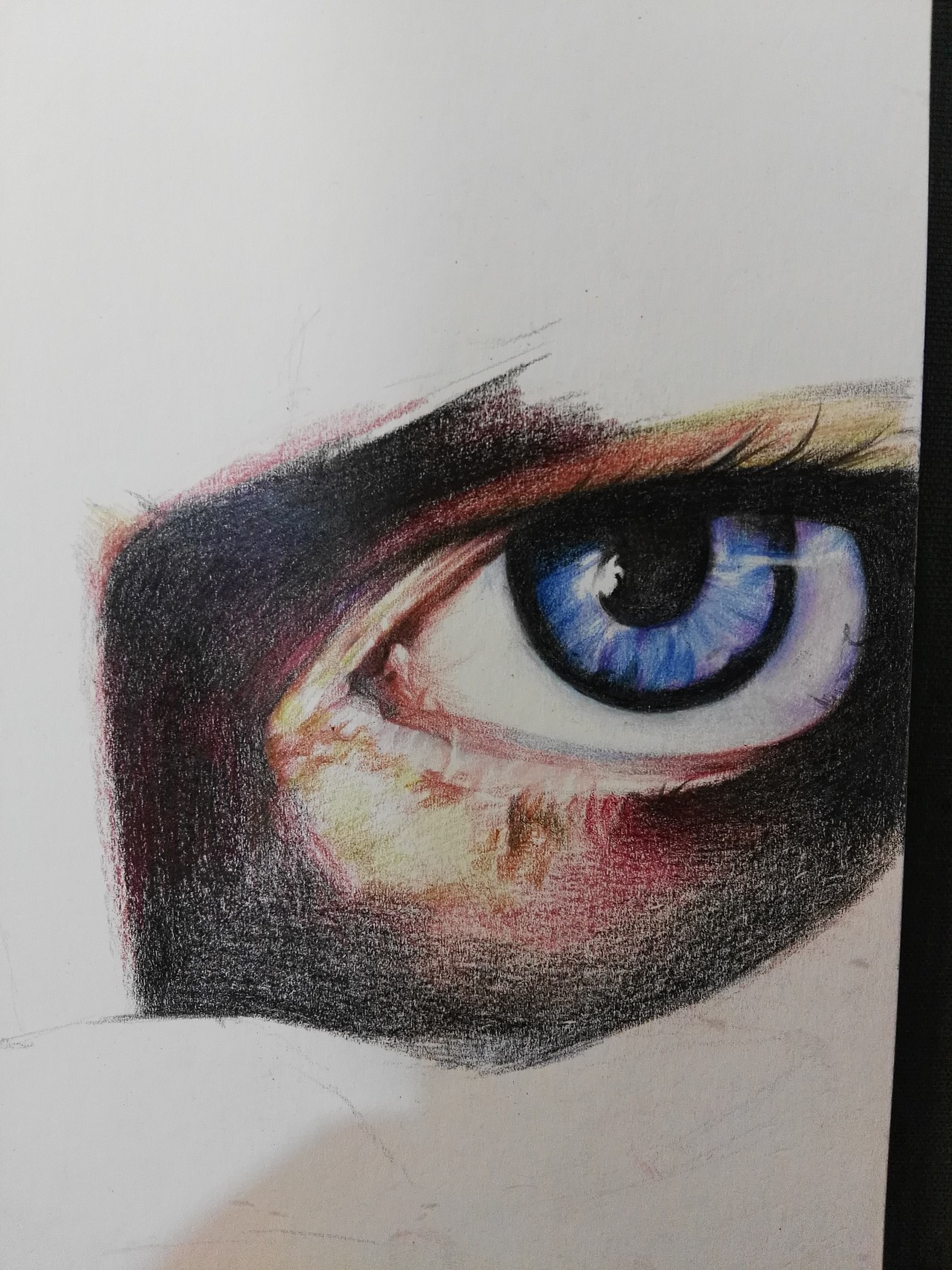 眼眸_浩轩手绘-站酷zcool