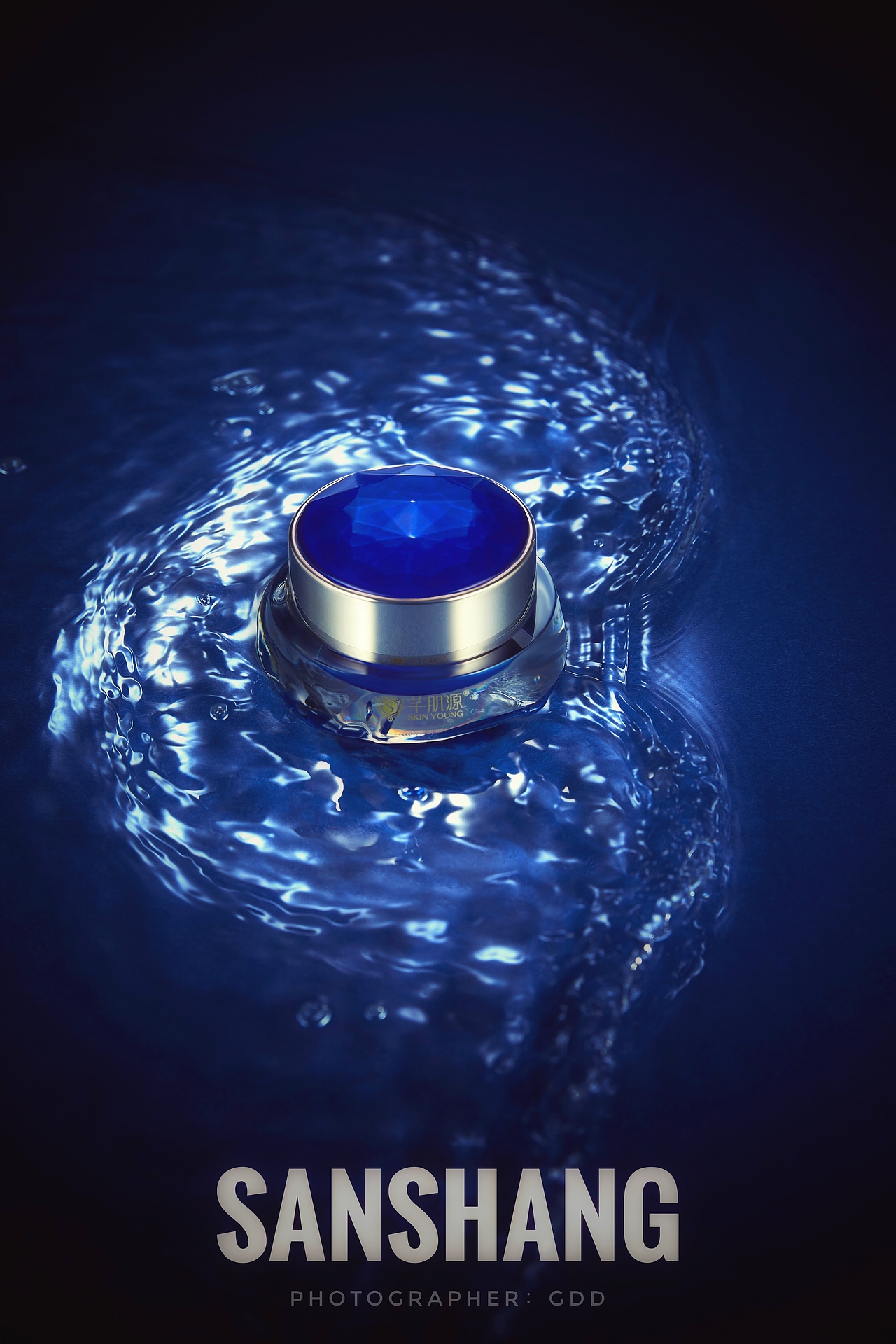 商业摄影 护肤品 创意静物摄影