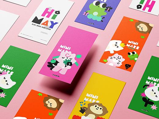 HI MAY可爱彩色书签