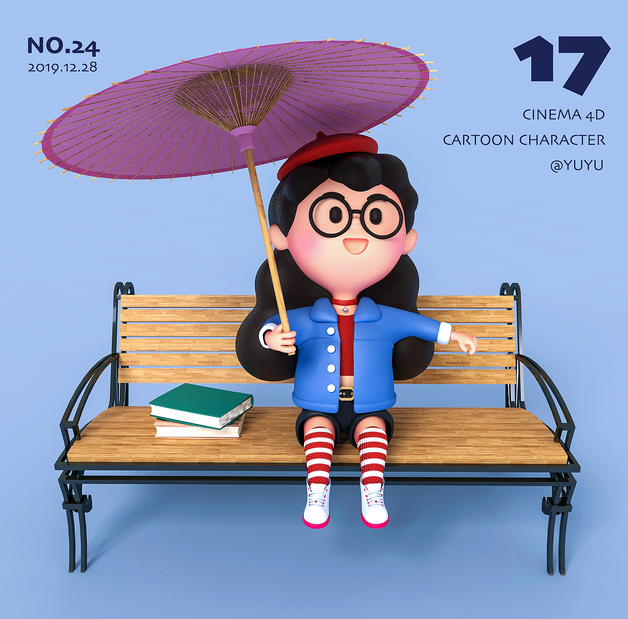 C4D练习合集（图ZMTk2OTYwMDA0） - 其他三维 - 站酷设计师彭小鱼YU原创素材 - 站酷ZCOOL