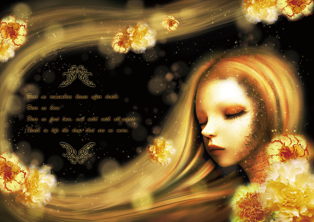 绘本《“Flowers” in Heaven》（图ZMTUxNjY0NzYw） - 绘本 - 站酷设计师Chalices原创素材 - 站酷ZCOOL