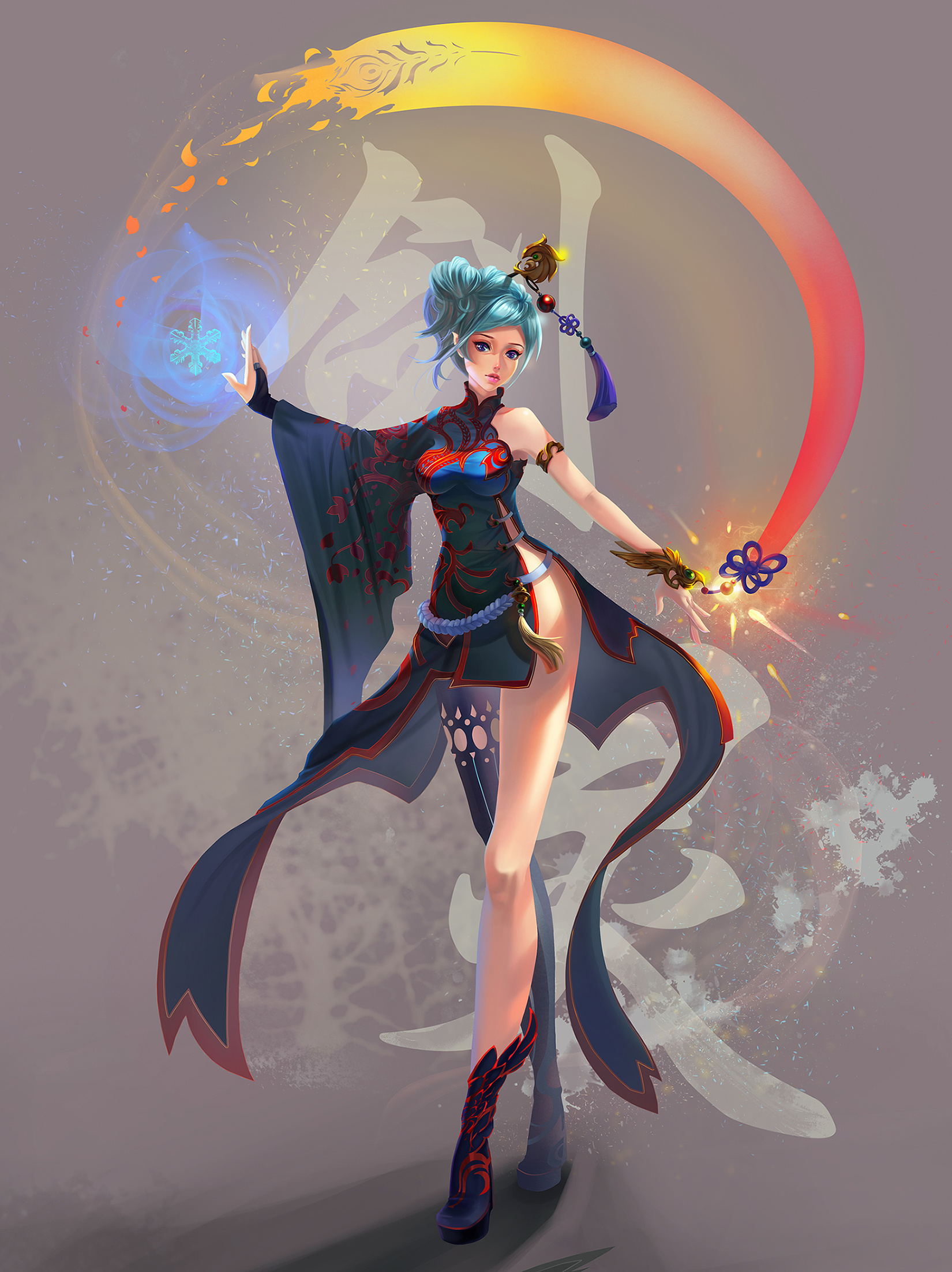 剑灵同人|插画|商业插画|杜星羽 - 原创作品 - 站酷 (zcool)