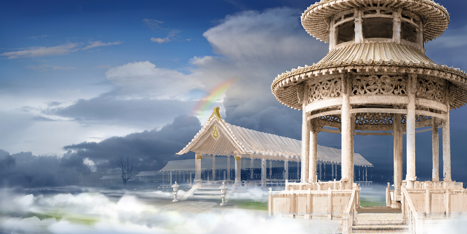 电视剧《诛仙青云志》部分美术图