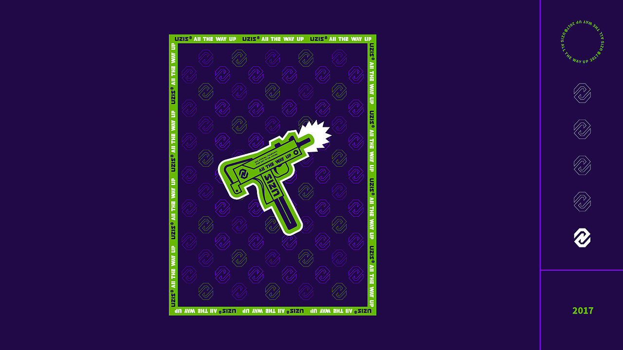 UZIS 潮流篮球袜品牌形象设计