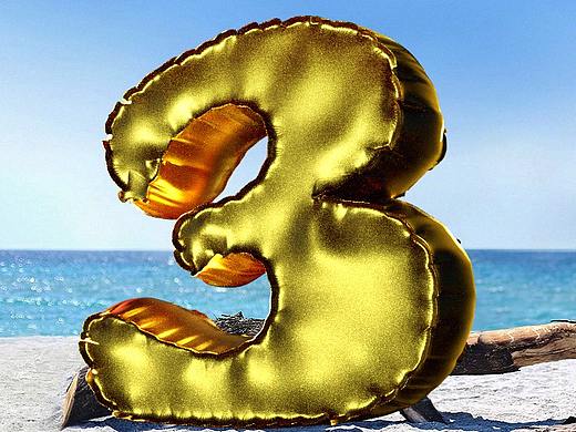 C4D字体习稿+气球字小教程