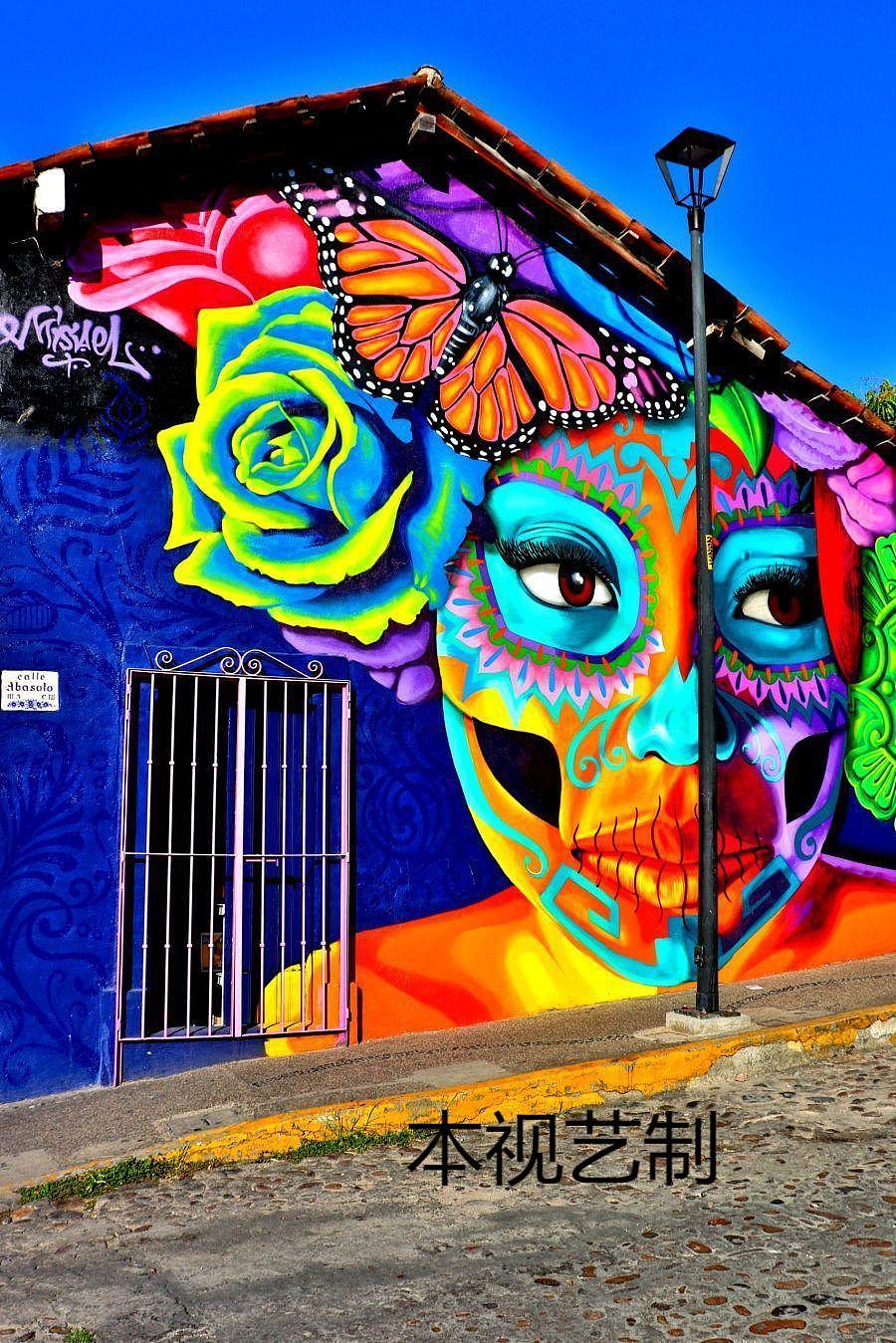 成都墙体彩绘涂鸦墙面彩绘原创设计