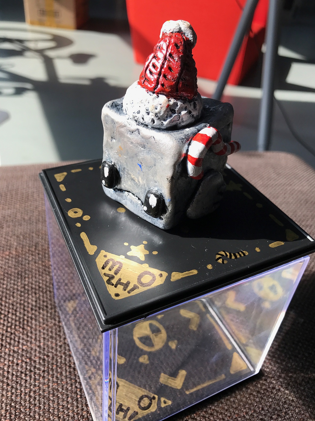 纯手工墨汁小鲸鱼