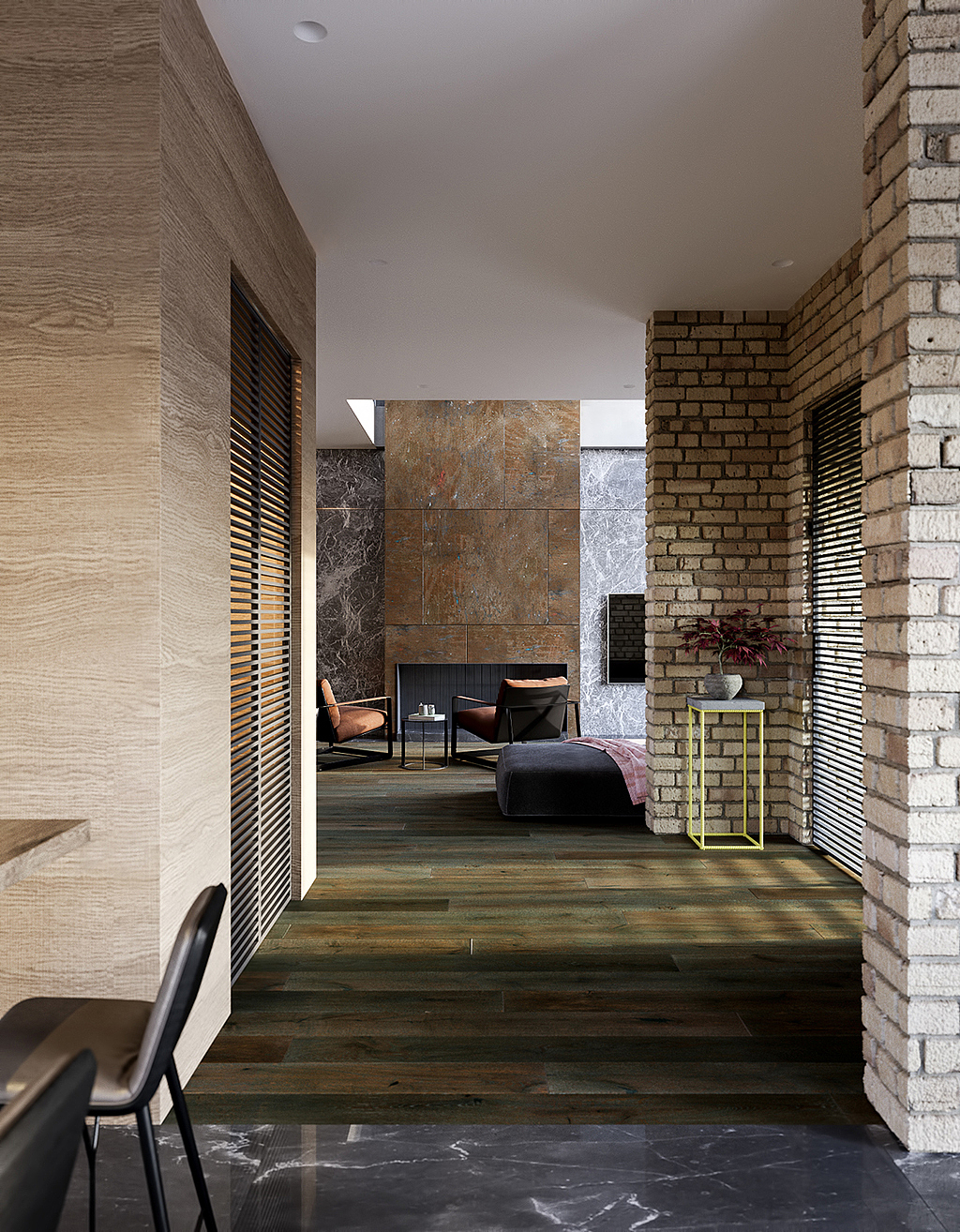 绿地滨江 后现代工业 180㎡