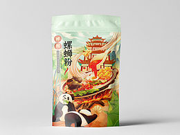 柳州螺蛳粉包装设计