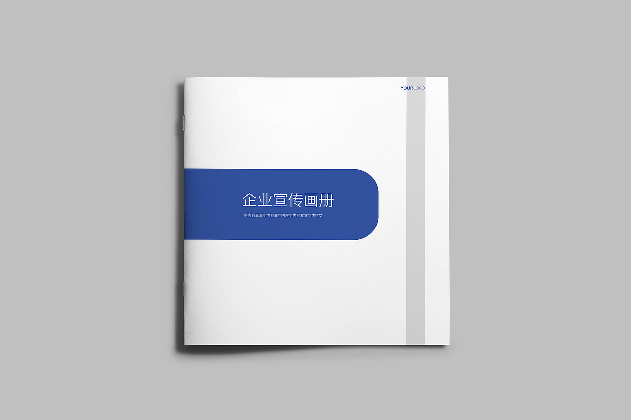 产品画册 宣传画册 公司画册 大气简约画册 蓝色画册（图ZODM4MTYwNjg=） - 书籍/画册 - 站酷设计师前图阿敏原创素材 - 站酷ZCOOL
