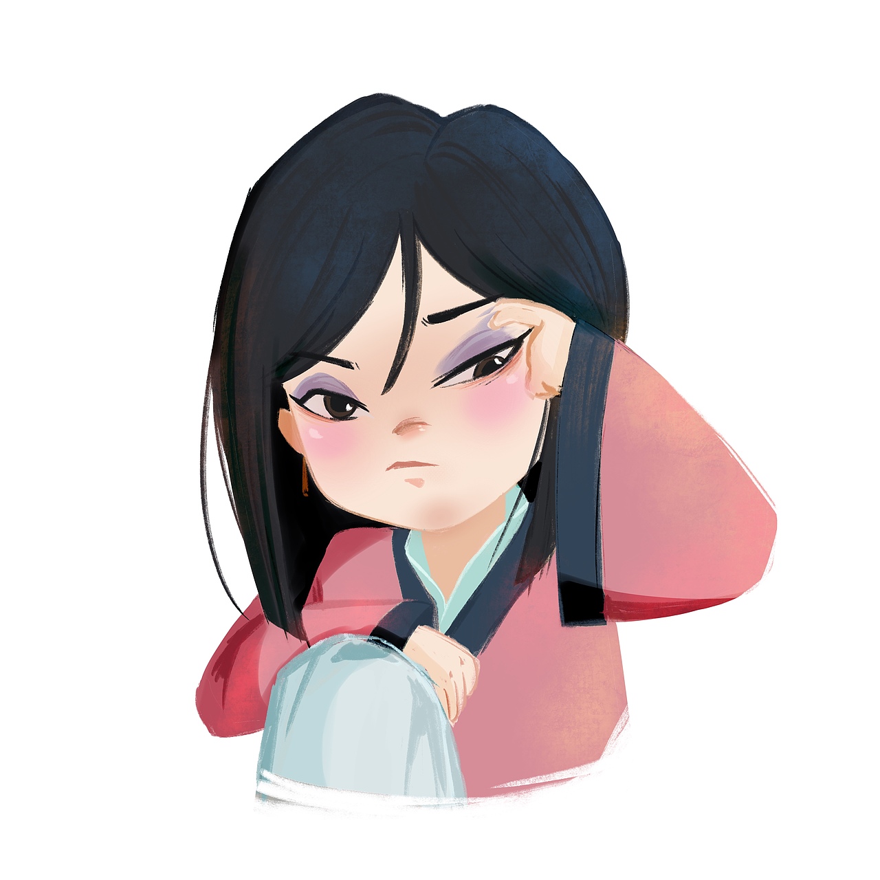 萌版迪士尼的公主们!