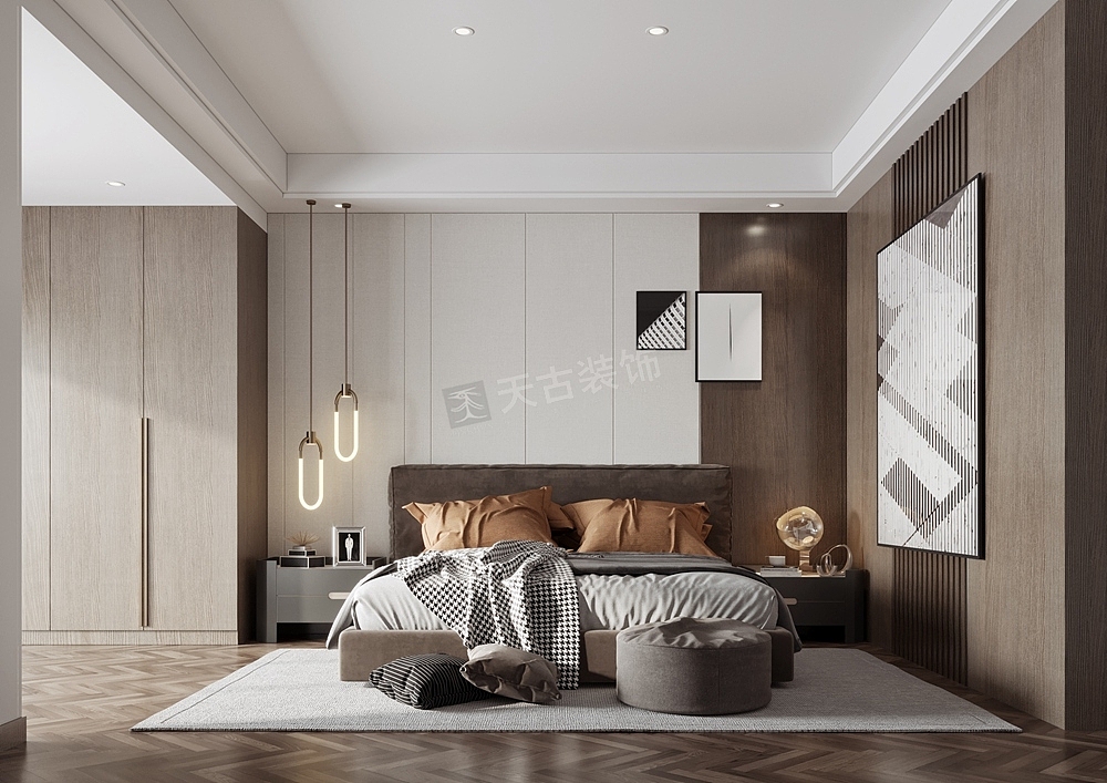 重庆天元道大平层设计,天元道砚北140平米装修效果图（图ZMjQ5MDIyMDAw） - 家装设计 - 站酷设计师重庆天古别墅设计原创素材 - 站酷ZCOOL