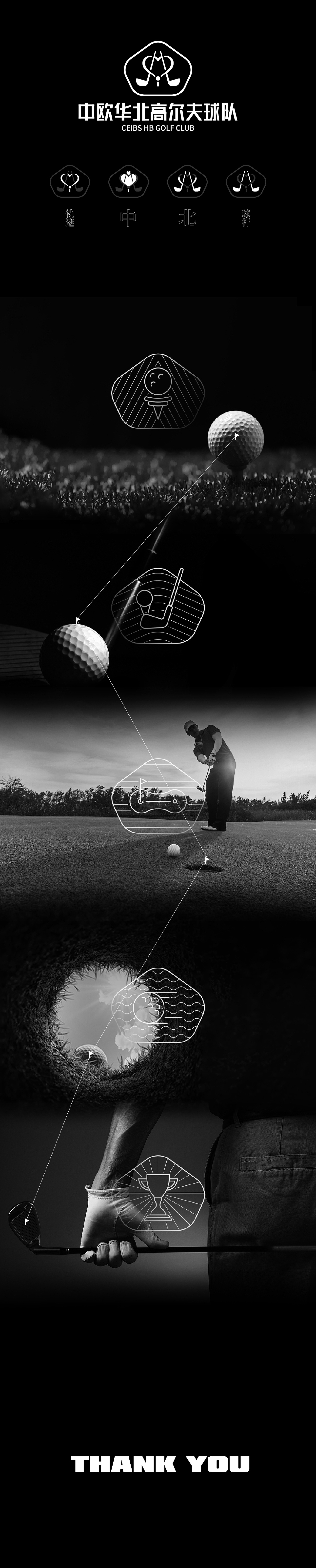 中欧华北高尔夫丨品牌形象设计（图ZMTU0NDgwNjMy） - 品牌 - 站酷设计师cui脆原创素材 - 站酷ZCOOL
