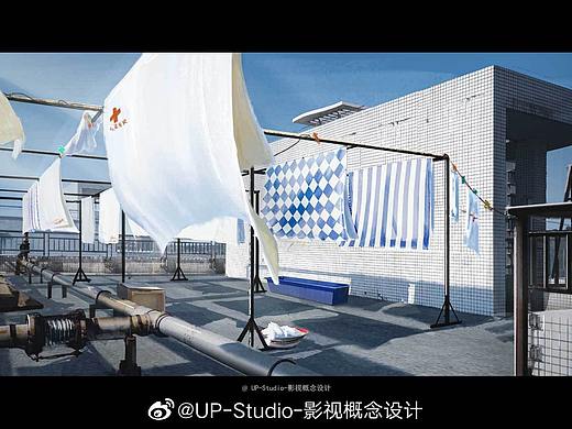 UP STUDIO 影视概念设计班现代题材学生气氛图作品