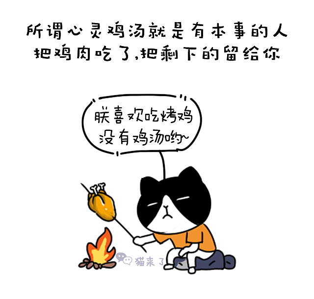 醒醒吧!这才是真正的鸡汤!