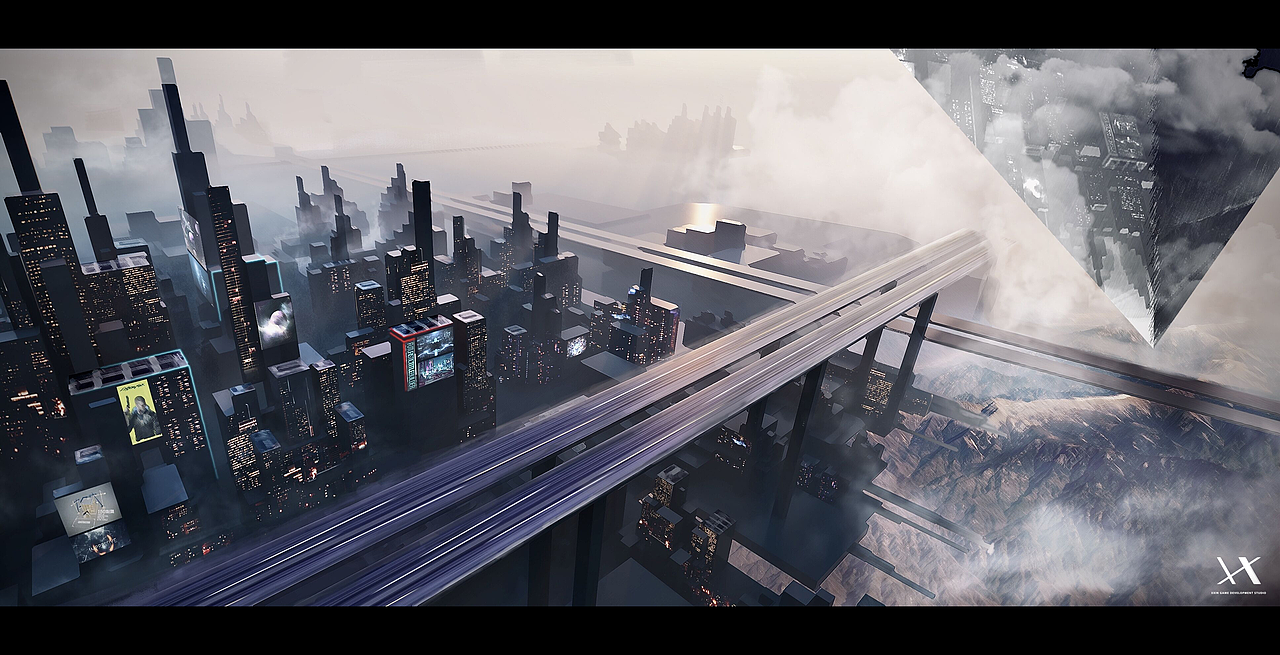 14-天空之城·入侵（圖ZMjQ2OTMzNzYw） - 場景 - 站酷設(shè)計(jì)師XXIN_CG原創(chuàng)素材 - 站酷ZCOOL