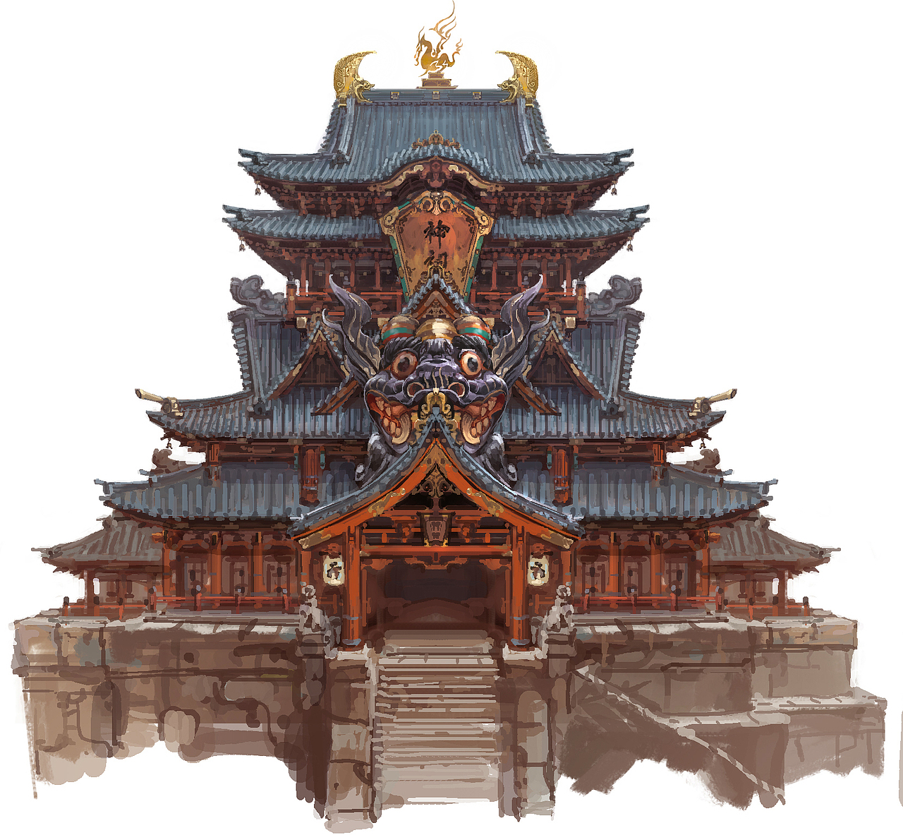 在网易给天谕做的一些概念设计