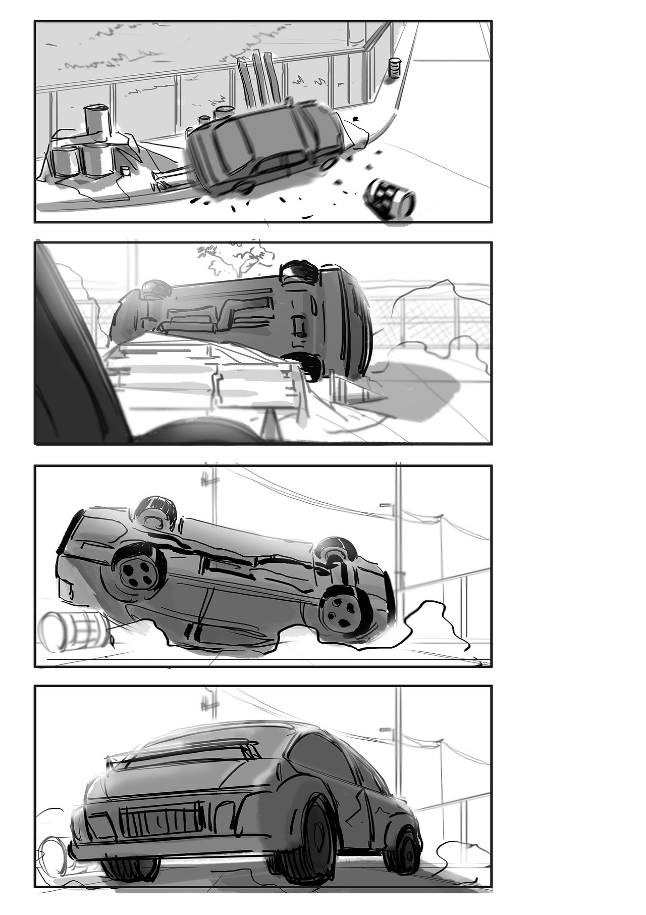 分镜练习（图ZOTE1NTEwODA=） - 设定/分镜 - 站酷设计师1020249950原创素材 - 站酷ZCOOL