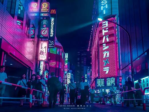 都市霓虹灯设计欣赏图鉴。