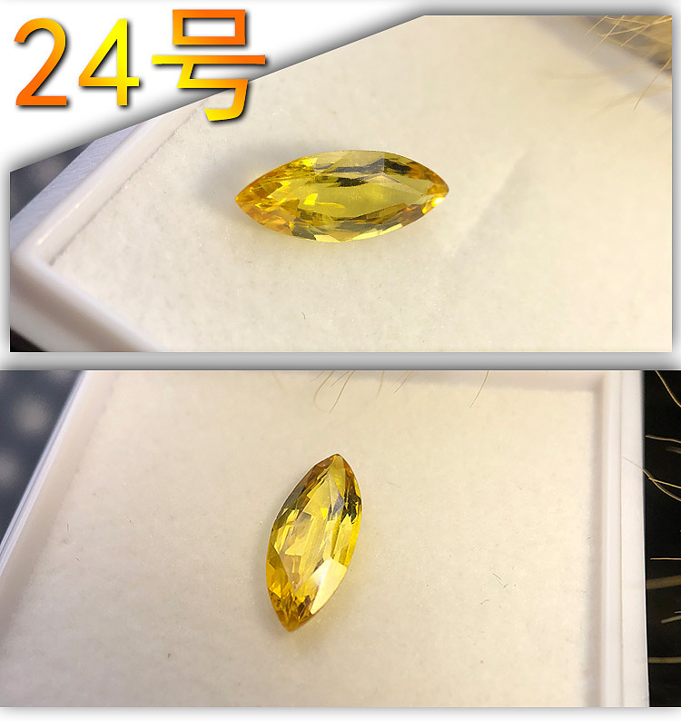 宝石摄影拍摄橘色黄色蓝宝石无闪光灯死马当活马医拍摄