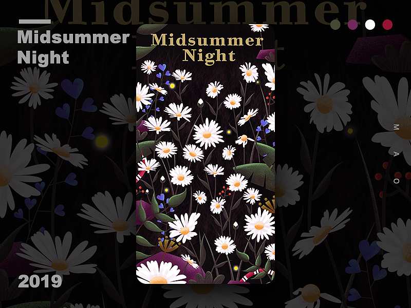 Midsummer Night（图ZMTc1NDcxMjc2） - 艺术插画 - 站酷设计师CXmao原创素材 - 站酷ZCOOL