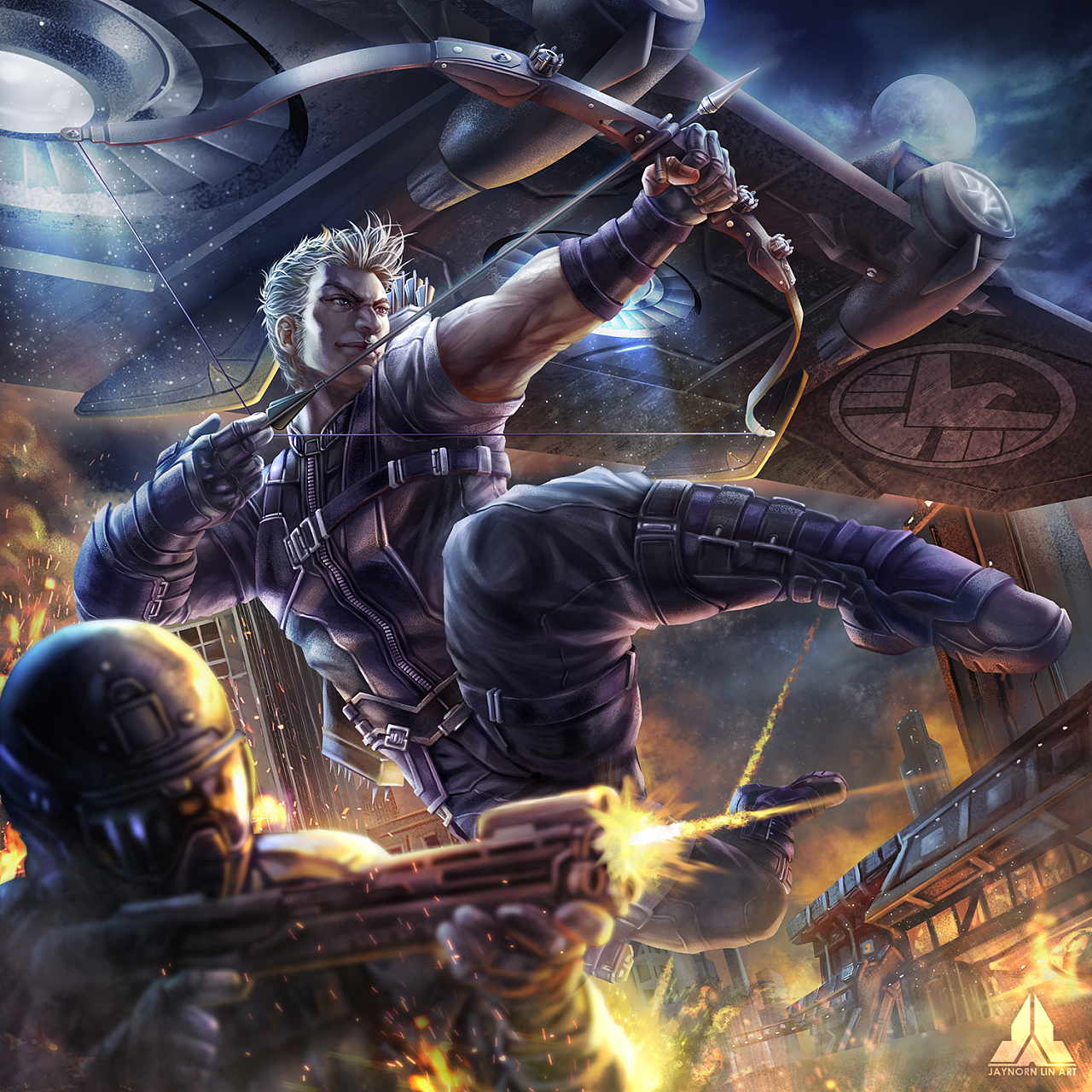 鹰眼|插画|游戏原画|jaynorn - 原创作品 - 站酷 (zcool)