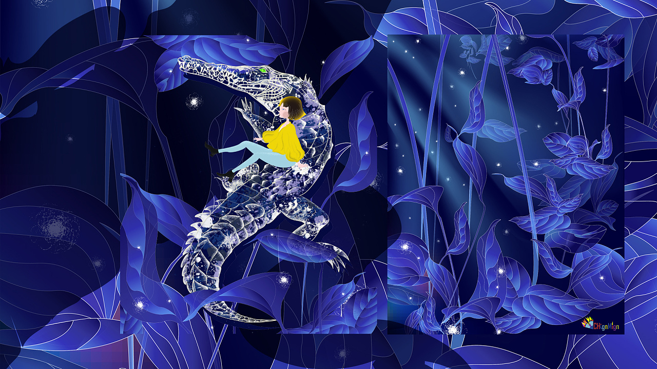 晚宴后旅程中|插画|概念设定|chignmign - 原创作品 - 站酷 (zcool)