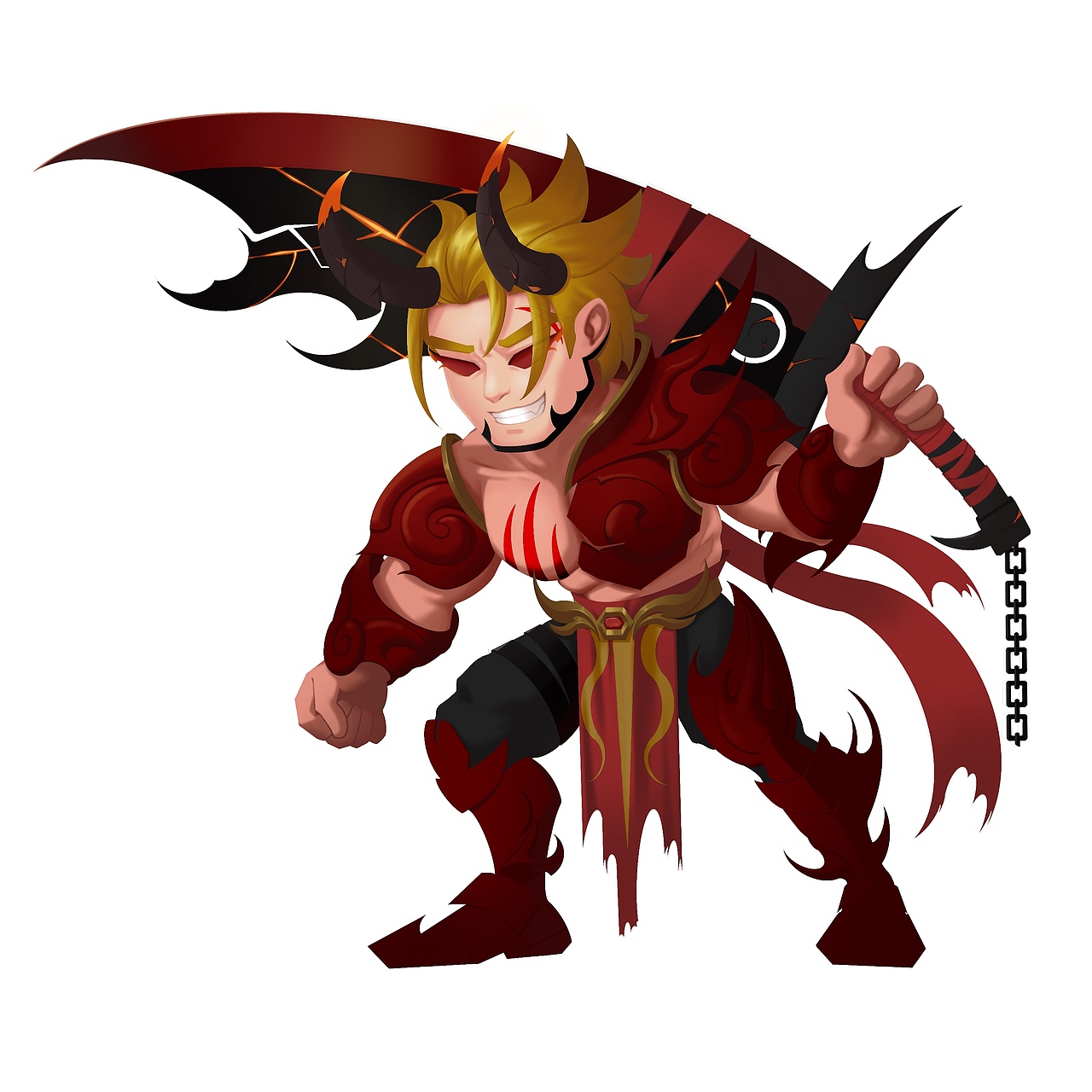 《狂暴战神》人设练习——Ylan