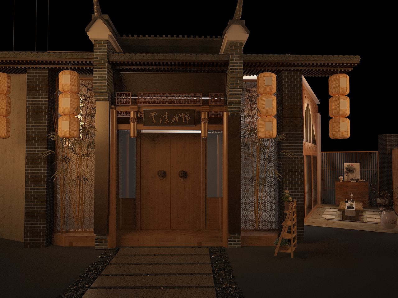 茶馆（图ZMTM4NTg2MDMy） - 家装设计 - 站酷设计师祝君工作室原创素材 - 站酷ZCOOL
