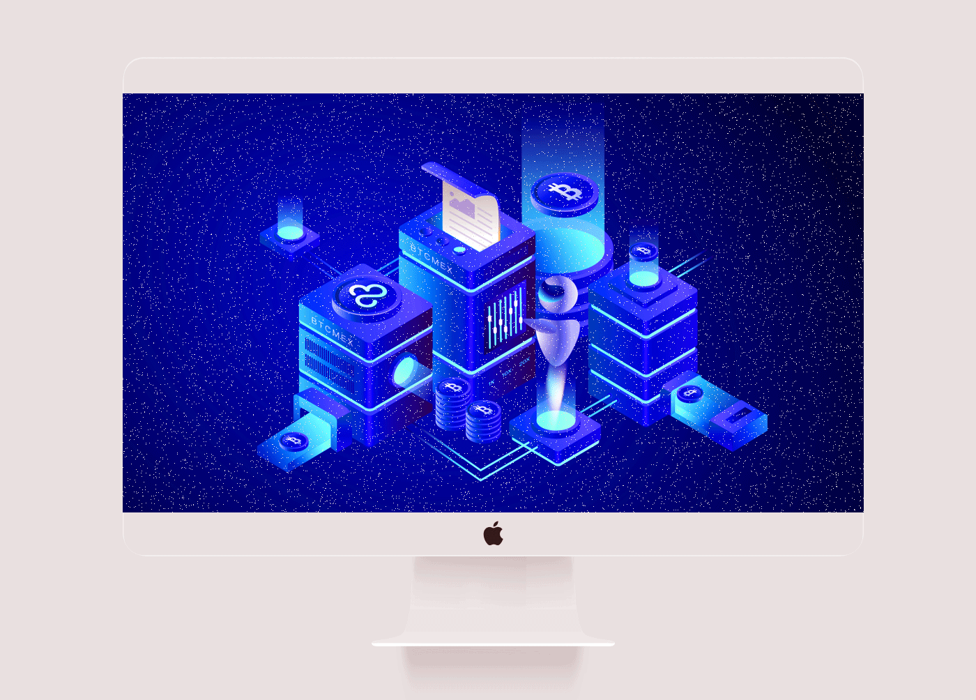区块链2.5D首页设计（图ZMTgxMjU3NTMy） - 企业官网 - 站酷设计师TonyaDesign原创素材 - 站酷ZCOOL