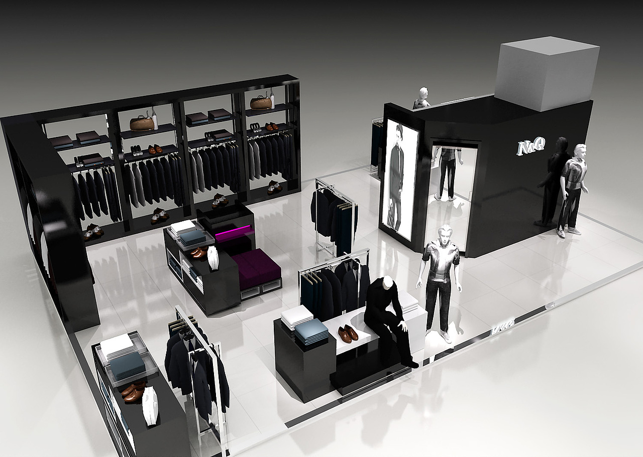 n&q店铺空间设计