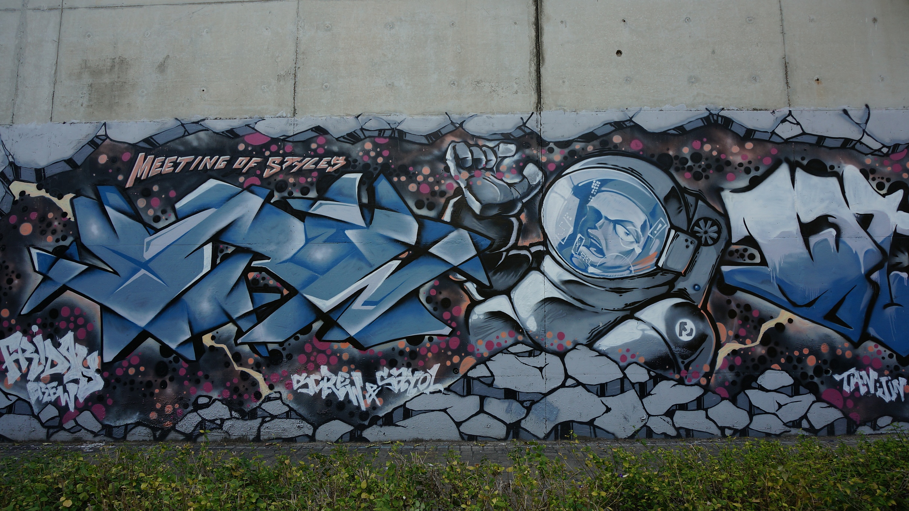 【深圳有态度】涂鸦-恣意喷抹的城市风景 --深圳洪湖公园