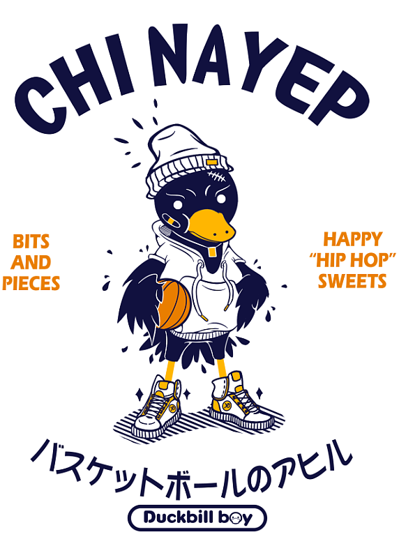 鸭嘴兽男孩联名款卫衣图案设计